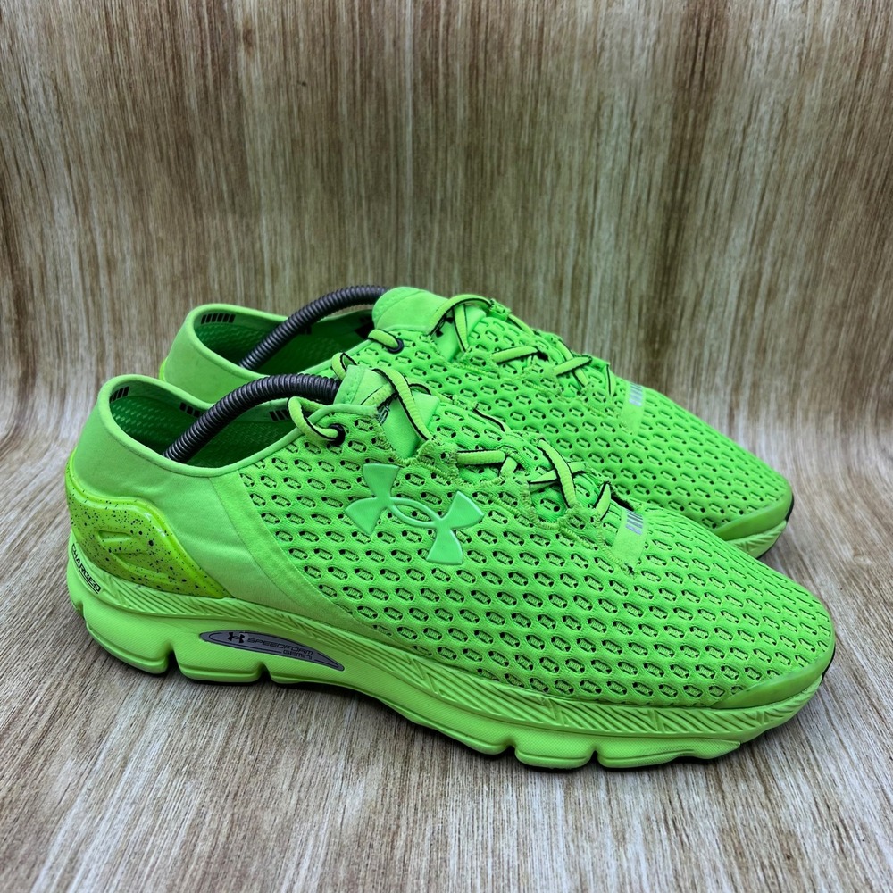 Under Armour Speedform Gemini Mens Size 11 Hyper Green Running Shoes 3026770-389